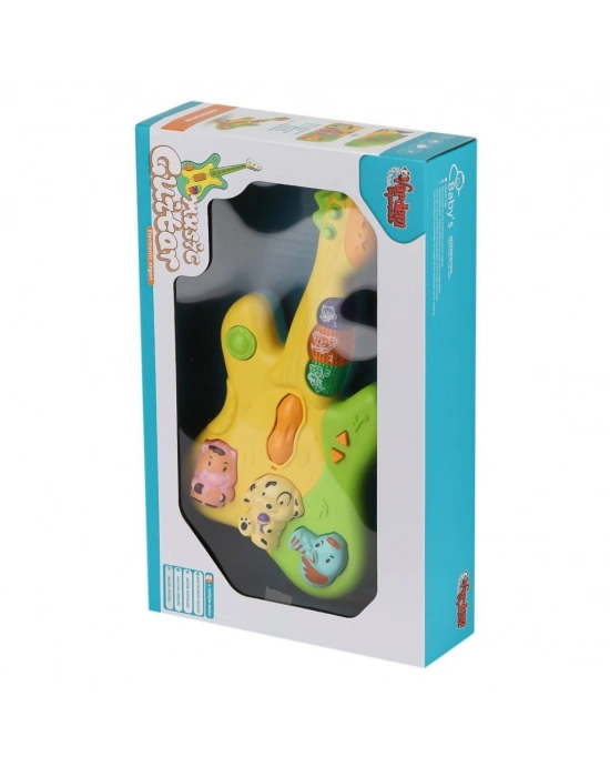 JLG-855-34A Işıklı ve Müzikli Gitar Bebek Pianosu -Vardem Oyuncak
