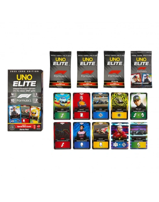 JLV42 UNO Elite F1 Kartlar - Başlangıç Paketi