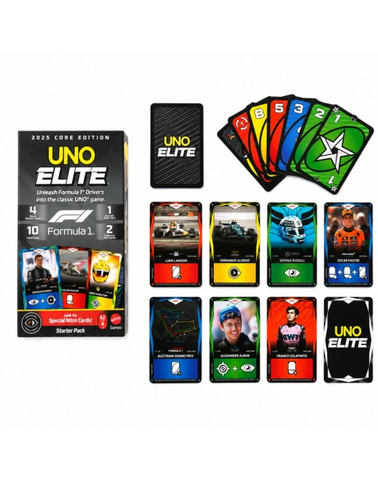 JLV42 UNO Elite F1 Kartlar - Başlangıç Paketi