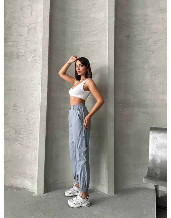 Jogger lastik paça pantolon