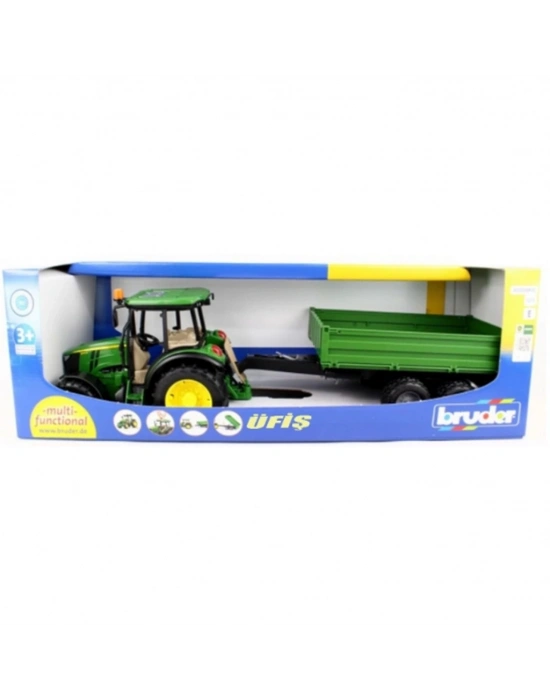 John Deere 5115M Traktör Ve Römork