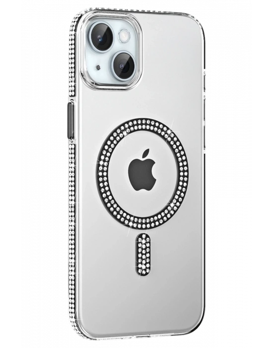 Joko Apple iPhone 14 Move Taşlı Magsafe Kapak - Siyah