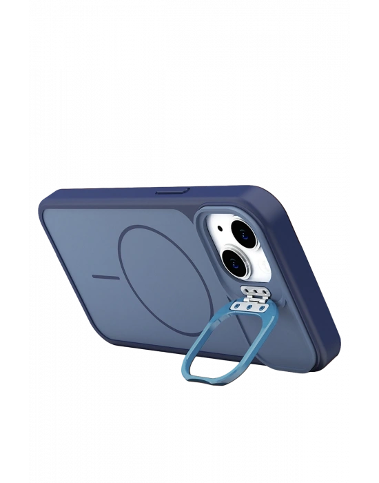 Joko Apple iPhone 14 Pale Magsafe Standlı Kapak- Mavi