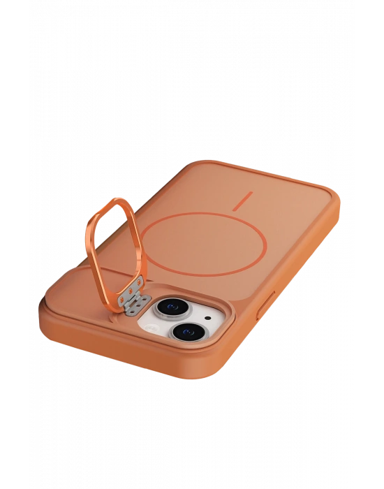 Joko Apple iPhone 14 Pale Magsafe Standlı Kapak - Turuncu