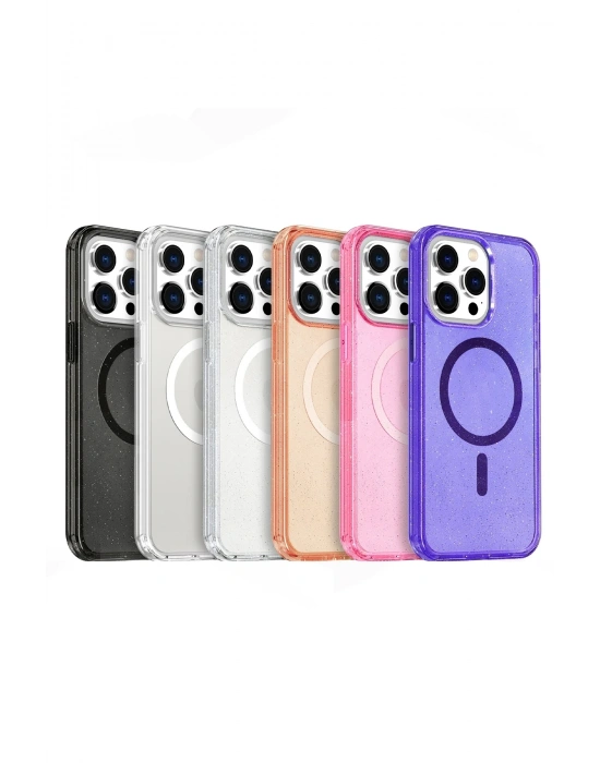 Joko Apple iPhone 14 Pro Max Star Magsafe Kapak - Mor