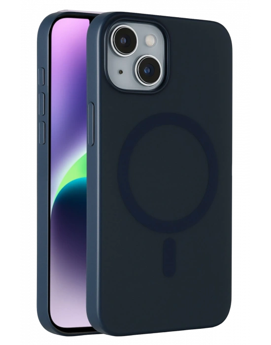 Joko Apple iPhone 14 Tuna PC Slim Magsafe Kapak - Lacivert
