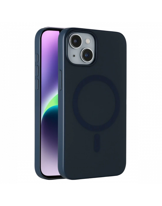 Joko Apple iPhone 14 Tuna PC Slim Magsafe Kapak - Lacivert