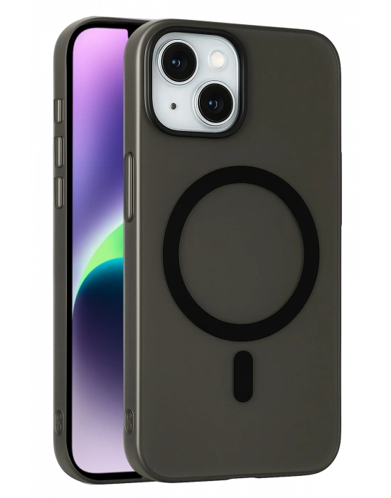 Joko Apple iPhone 14 Tuna PC Slim Magsafe Kapak - Siyah