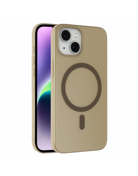 Joko Apple iPhone 14 Tuna PC Slim Magsafe Kapak - Titan Gri