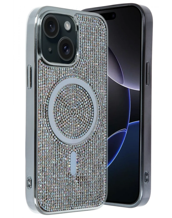 Joko Apple iPhone 15 Helen Magsafe Kapak - Rainbow