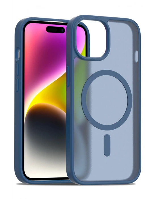 Joko Apple iPhone 15 Jota Magsafe Kapak - Lacivert
