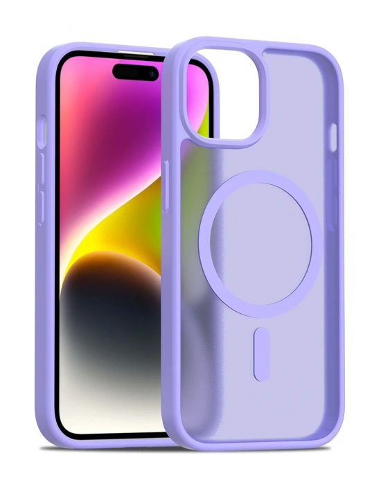 Joko Apple iPhone 15 Jota Magsafe Kapak - Lila
