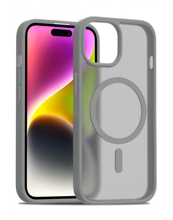 Joko Apple iPhone 15 Jota Magsafe Kapak - Titan Gri