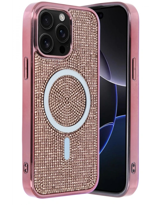 Joko Apple iPhone 15 Pro Max Helen Magsafe Kapak - Pembe