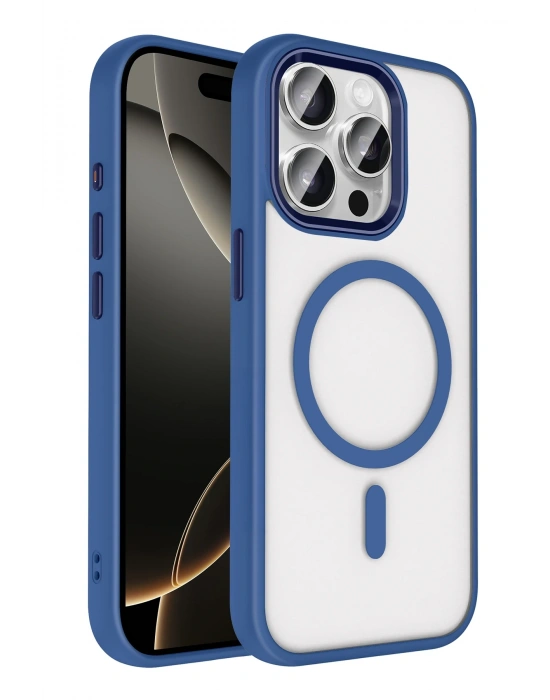 Joko Apple iPhone 15 Pro Max Terea Magsafe Kapak - Lacivert