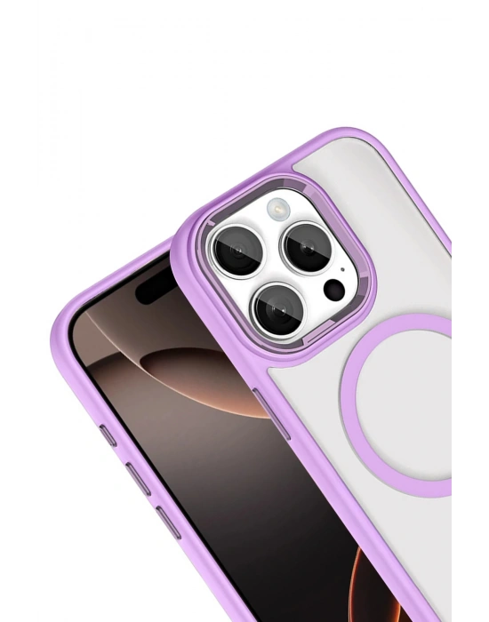 Joko Apple iPhone 15 Pro Max Terea Magsafe Kapak - Lila