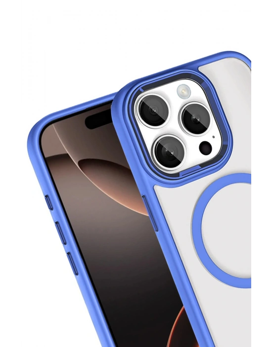 Joko Apple iPhone 15 Pro Max Terea Magsafe Kapak - Mavi