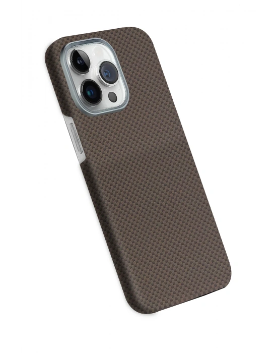 Joko Apple iPhone 15 Pro Max Volt Magsafe Kapak - Kahverengi