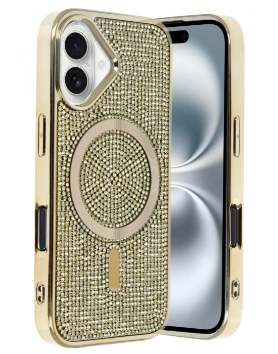 Joko Apple iPhone 16 Helen Magsafe Kapak - Gold