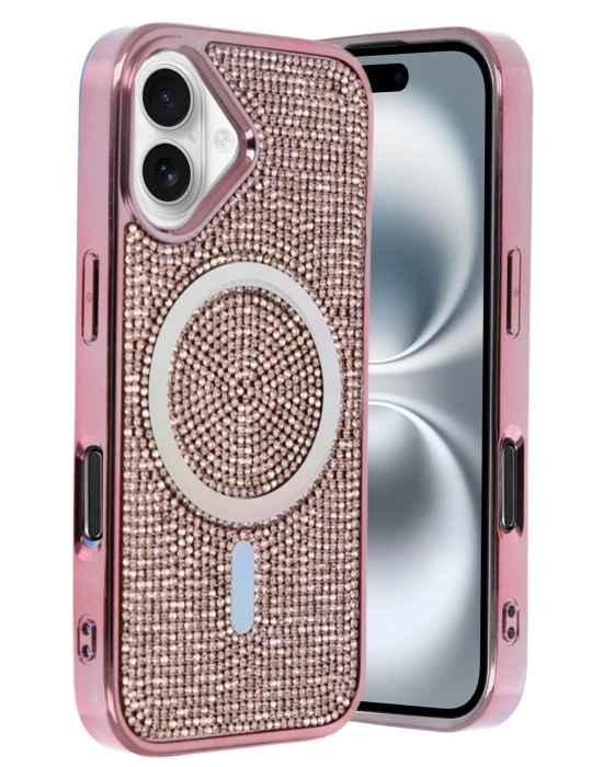 Joko Apple iPhone 16 Helen Magsafe Kapak - Pembe