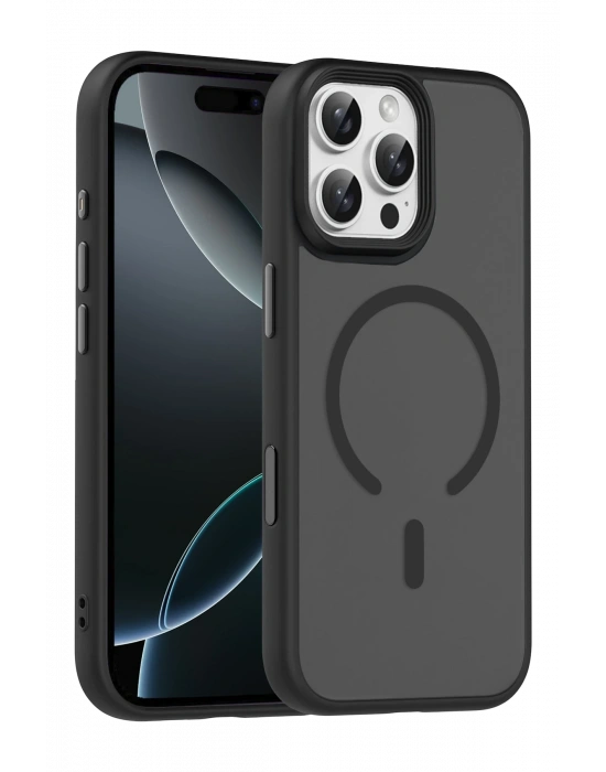 Joko Apple iPhone 16 Pro Max Megane Magsafe Kapak - Siyah