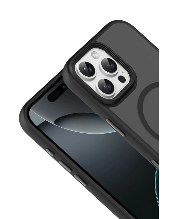 Joko Apple iPhone 16 Pro Max Megane Magsafe Kapak - Siyah