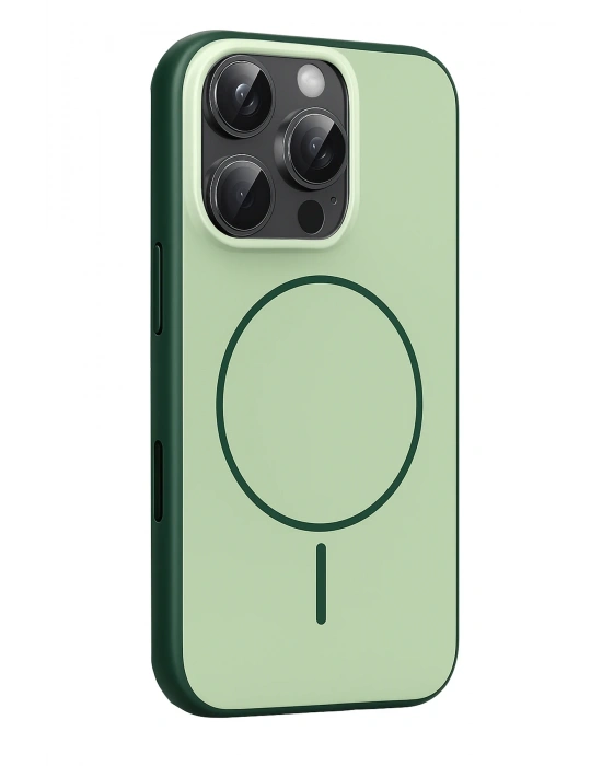 Joko Apple iPhone 16 Pro Max Neva Magsafe Kapak - Koyu Yeşil