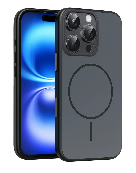 Joko Apple iPhone 16 Pro Max Neva Magsafe Kapak - Siyah