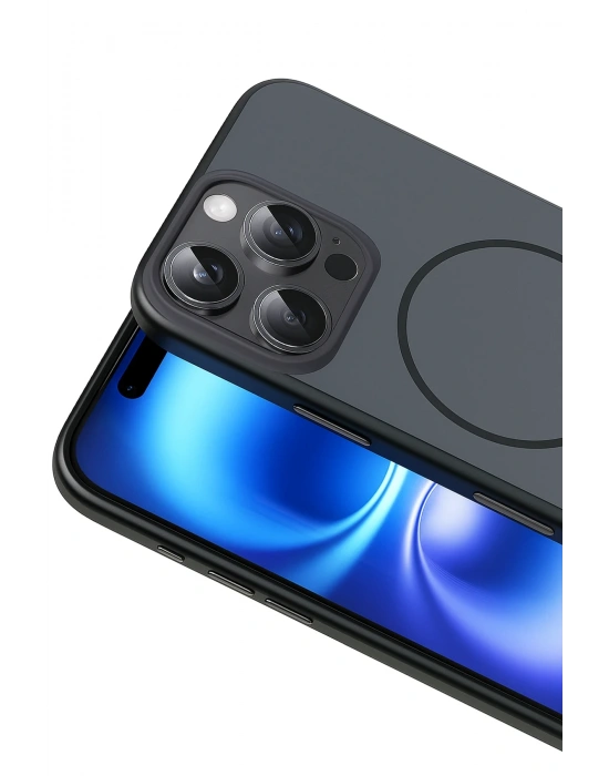 Joko Apple iPhone 16 Pro Max Neva Magsafe Kapak - Siyah