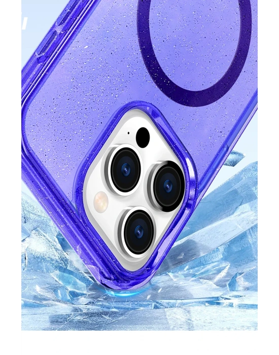 Joko Apple iPhone 16 Pro Max Star Magsafe Kapak - Mor