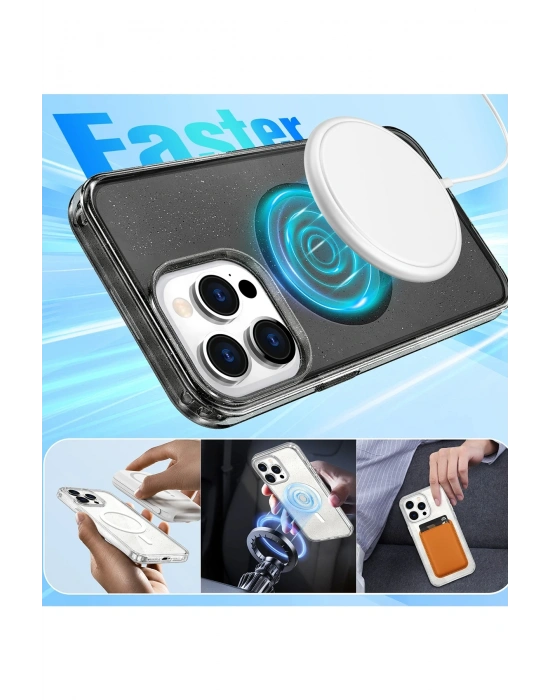 Joko Apple iPhone 16 Pro Max Star Magsafe Kapak - Turuncu