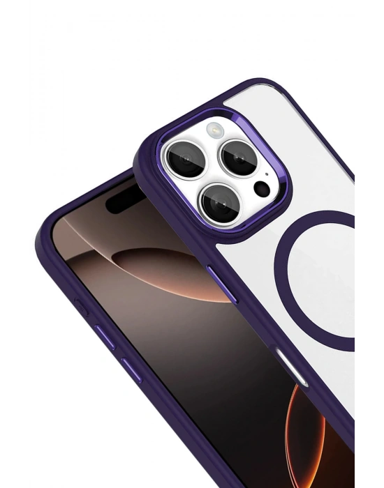 Joko Apple iPhone 16 Pro Max Terea Magsafe Kapak - Derin Mor