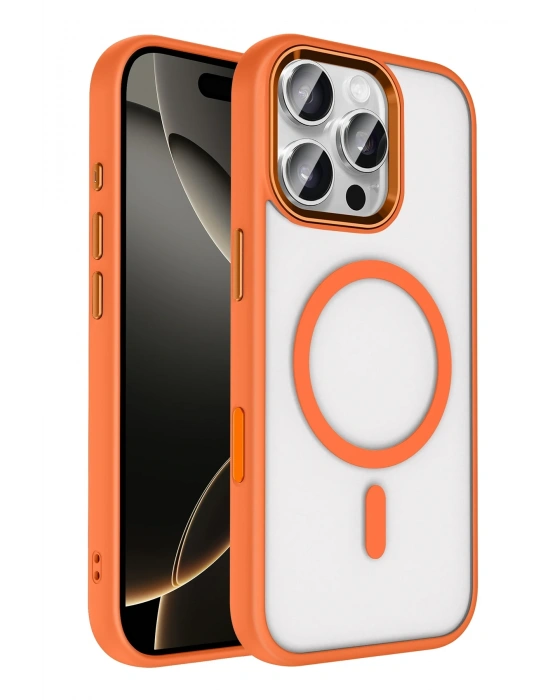 Joko Apple iPhone 16 Pro Max Terea Magsafe Kapak - Turuncu
