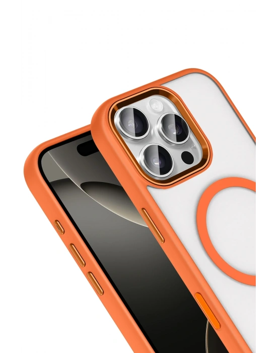 Joko Apple iPhone 16 Pro Max Terea Magsafe Kapak - Turuncu