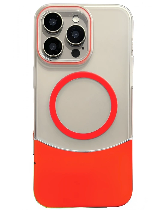 Joko Apple iPhone 16 Pro Max Velar Magsafe Kapak - Kırmızı