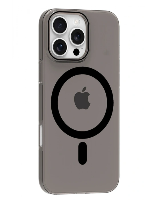 Joko Apple iPhone 16 Pro PC Blank Magsafe Kapak - Siyah