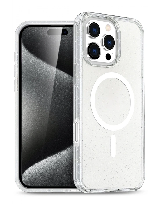 Joko Apple iPhone 16 Pro Star Magsafe Kapak - Şeffaf