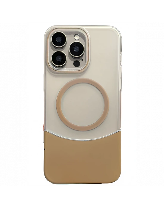 Joko Apple iPhone 16 Pro Velar Magsafe Kapak - Çöl Titanyum