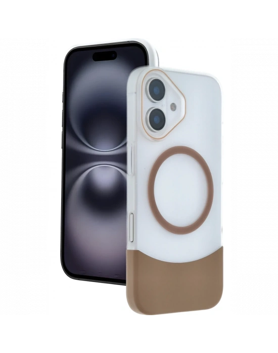 Joko Apple iPhone 16 Velar Magsafe Kapak - Çöl Titanyum