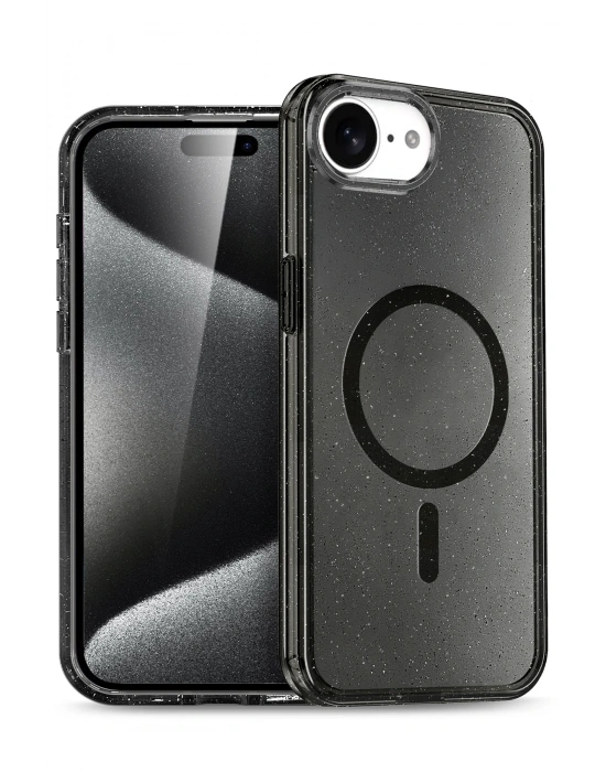 Joko Apple iPhone 16E Star Magsafe Kapak - Siyah