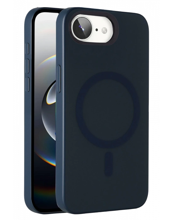 Joko Apple iPhone 16E Tuna PC Slim Magsafe Kapak - Lacivert