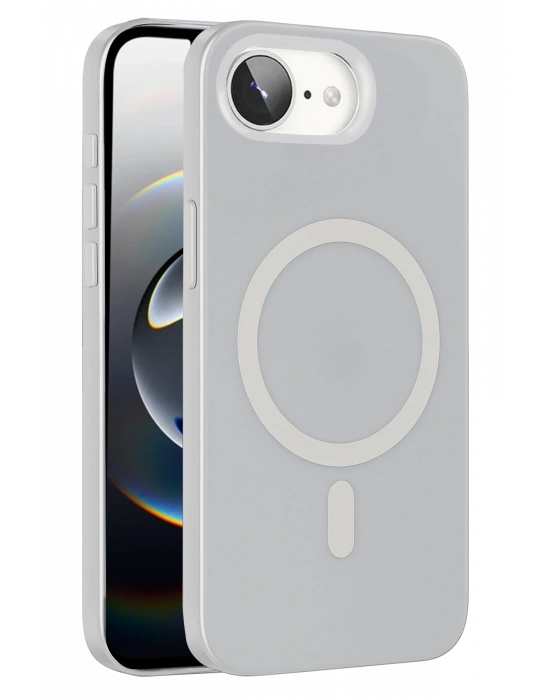 Joko Apple iPhone 16E Tuna PC Slim Magsafe Kapak - Şeffaf