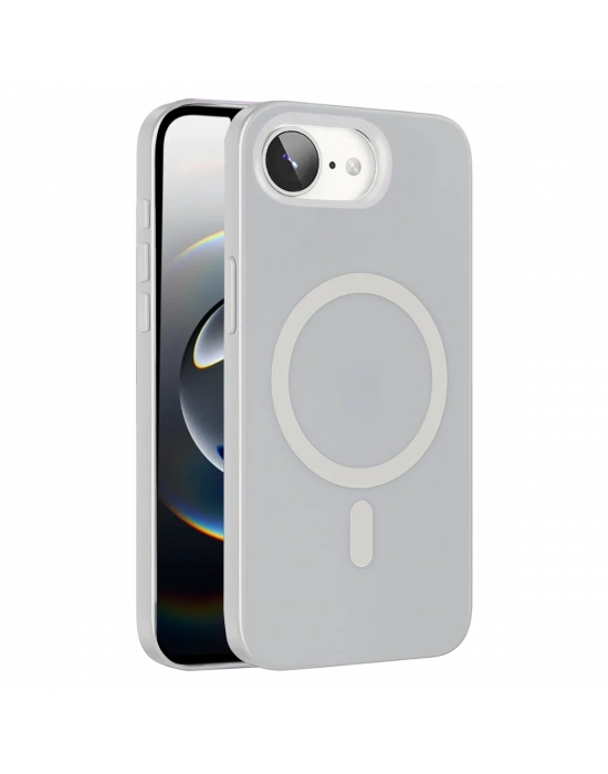 Joko Apple iPhone 16E Tuna PC Slim Magsafe Kapak - Şeffaf