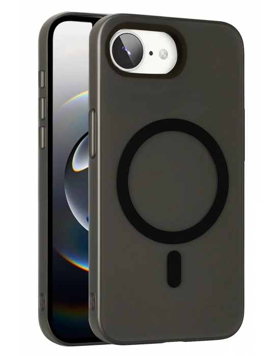 Joko Apple iPhone 16E Tuna PC Slim Magsafe Kapak - Siyah