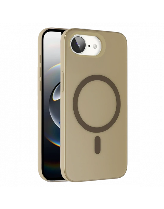 Joko Apple iPhone 16E Tuna PC Slim Magsafe Kapak - Titan Gri