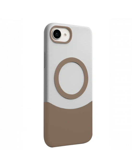 Joko Apple iPhone 16E Velar Magsafe Kapak - Çöl Titanyum