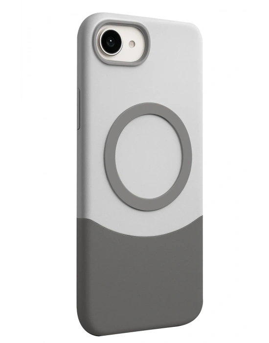 Joko Apple iPhone 16E Velar Magsafe Kapak - Natural Grey