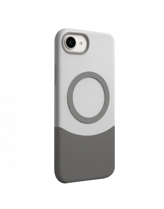 Joko Apple iPhone 16E Velar Magsafe Kapak - Natural Grey