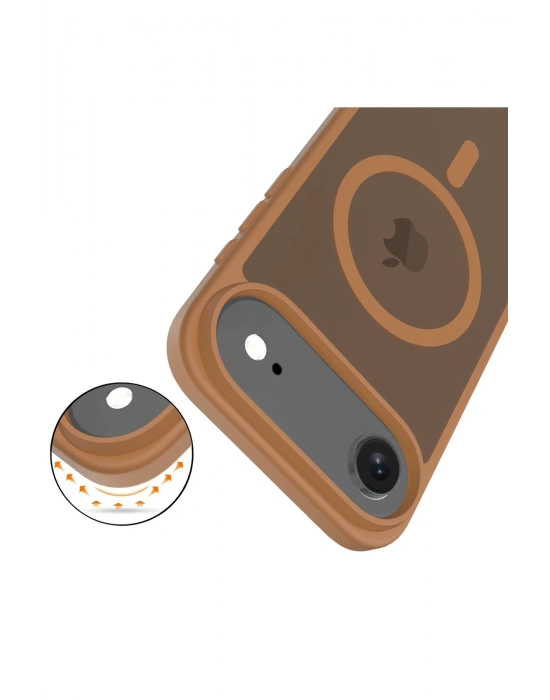 Joko Apple iPhone 17 Air Jota Magsafe Kapak - Çöl Titanyum