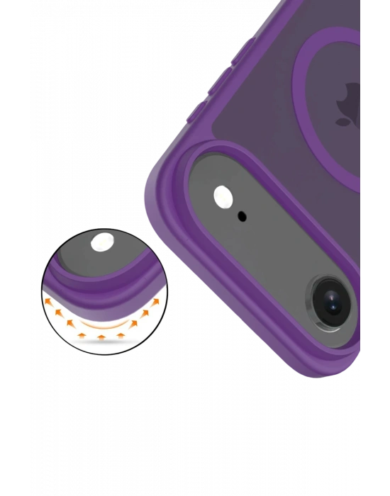 Joko Apple iPhone 17 Air Jota Magsafe Kapak - Derin Mor